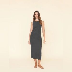Xirena Pia Sleeveless Maxi Dress Gray Small